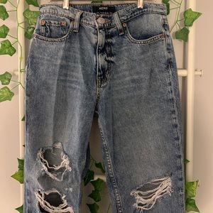 Aeropostale Distressed Mom Jeans
